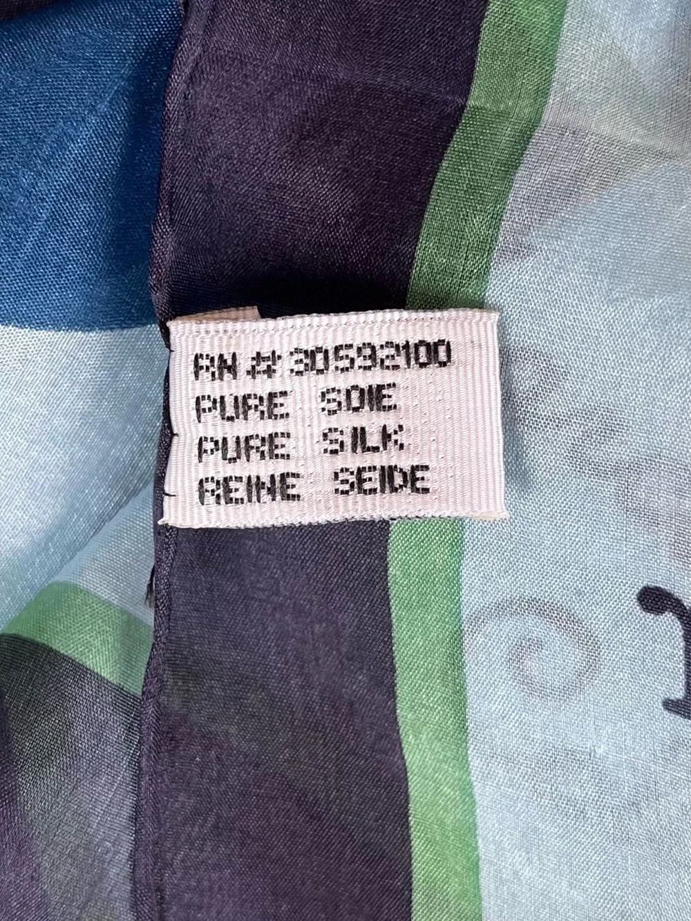 Vintage Marcel Drucker 💯 % Silk Scarf